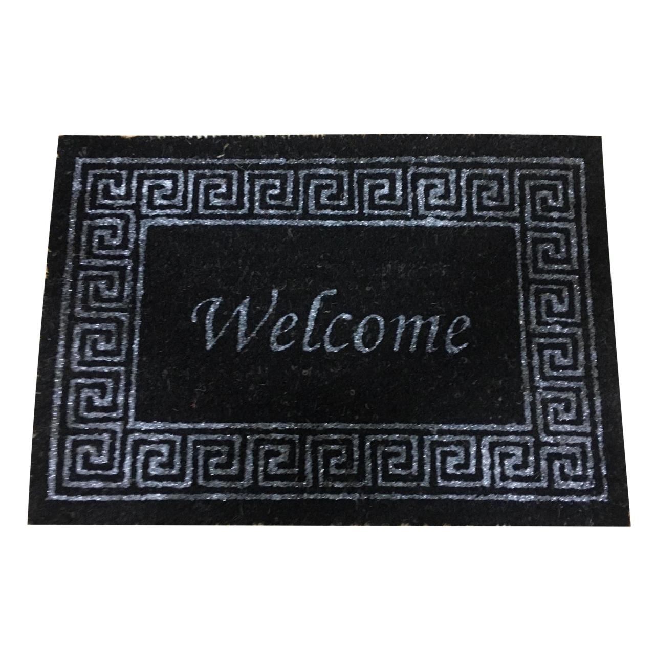 PVC Tabanlı 1. Kalite Koko Kıl Paspas 40x60 Kapı Önü Paspası