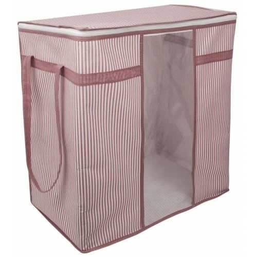 Şeffaf Pencereli Yastık Hurcu 75x40x40 Büyük Boy Katlanır Eşya Saklayıcı Koruyucu Sandık Hurç