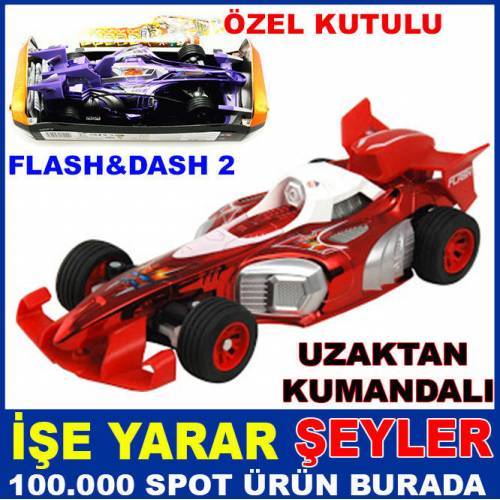 Flash&Dash2 Kırmızı Renk Uzaktan Kumandalı Araba