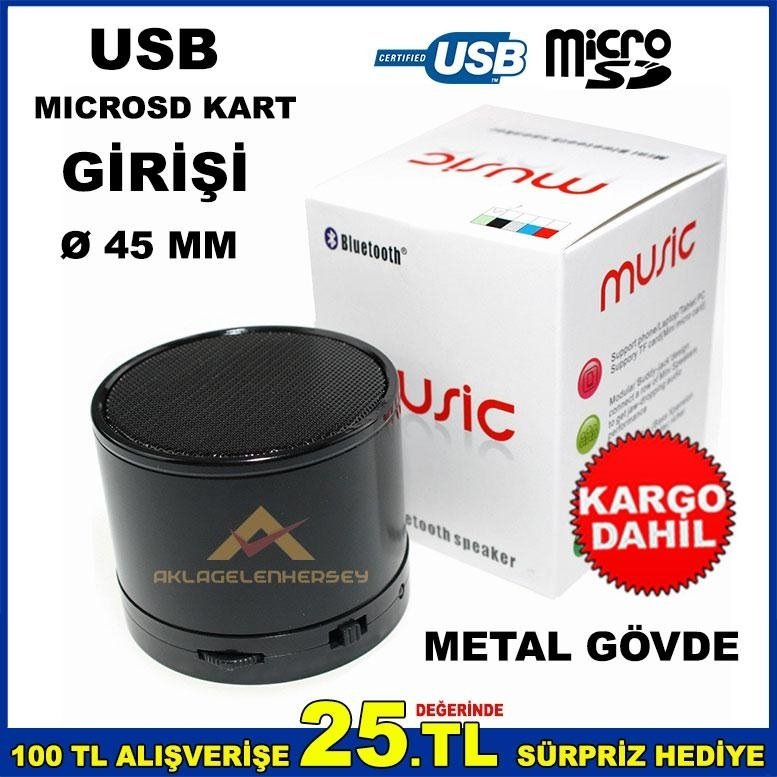 GÜÇLÜ SES ŞARJLI BLUETOOTH MİKROFON MÜZİK KUTUSU