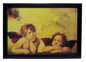 Siyah Renkte 52x39cm Ebatında Ahşap Kaliteli Çerçeve