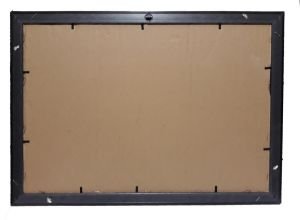 Siyah Renkte 52x39cm Ebatında Ahşap Kaliteli Çerçeve