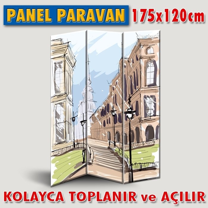 GÖRSELLİ KATLANIR PANEL BÖLME SİSTEMİ - MİMARİ ESKİZ 2