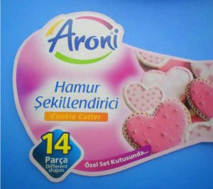 14lü Set Hamur Kesme Kalıpları Kek Kurabiye Pasta İçin Değişik Şekillerde Kurabiye Dekor Kalıpları