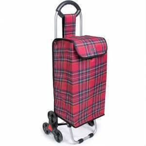 Merdiven çıkabilen 3 tekerlekli pazar arabası, Doğrular bez torbalı büyük boy pazar arabası