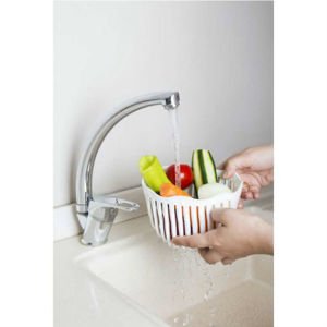 Süper Pratik Akrilik Salatamatik İster Meyve İster Sebze Doğrayıcı Yıka-Kes-Hazır Salatamatik