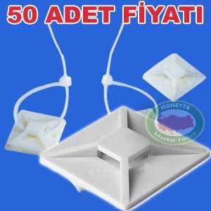 YAPIŞKANLI KABLO BAĞI KROŞESİ 19x19cm BAĞ AYAĞI