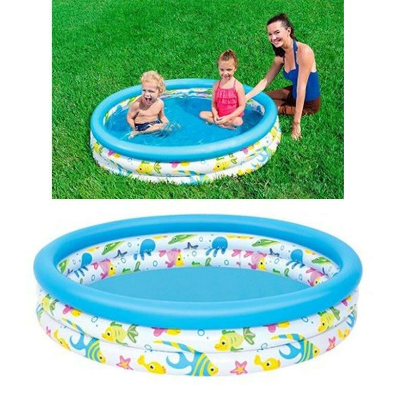 Büyük Şişme Çocuk Havuzu Bebek Oyun ve Top Havuzu Ø122xH25cm Best