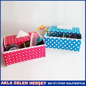 ÇOK AMAÇLI DOKUSUZ KUMAŞ DÜZENLEYİCİ KUTU 