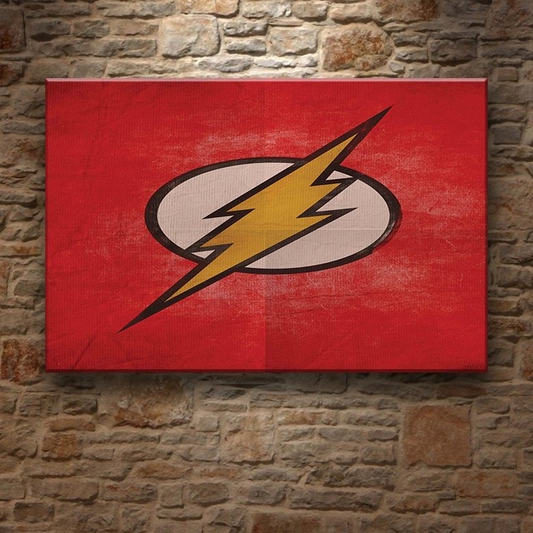 FLASH WALLPAPER 7 değişen ölçü ORİJİNAL KANVAS TABLO