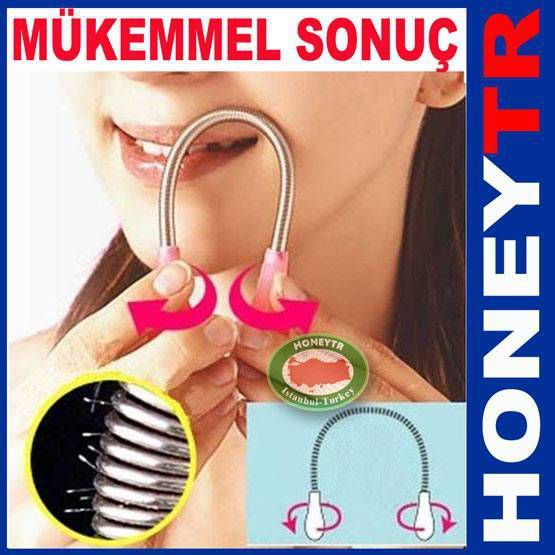 PRATİK YAYLI EPİLASYON ALETİ CİLDİNİZİ KORUYUN