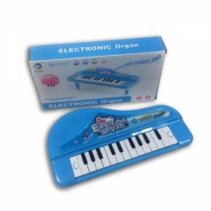 Oyuncak Piyano Pilli ve Renkli Işık Efektli  Melodili Müzik Aleti