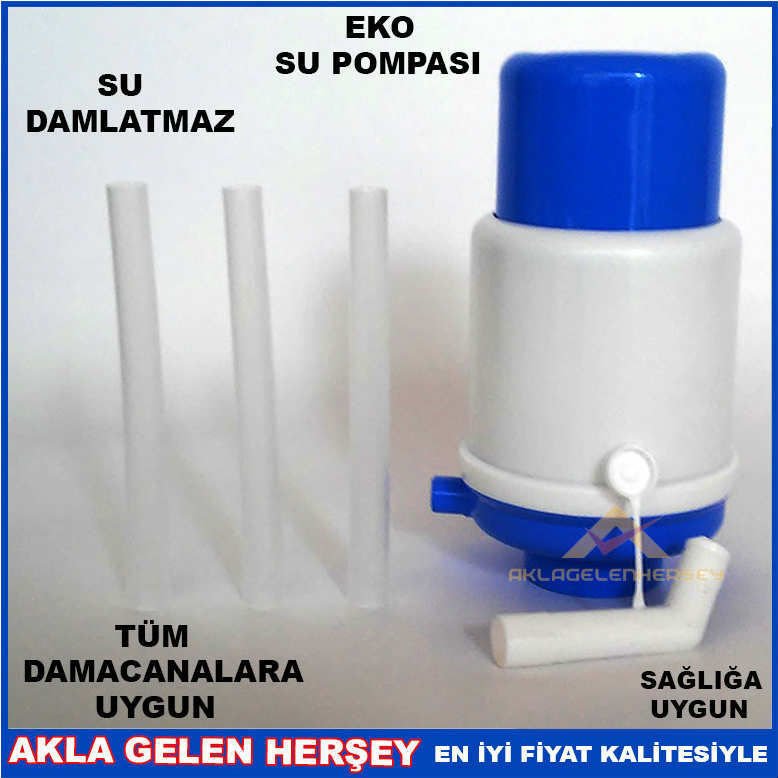 EKONOMİK SU DAMLATMAZ BASMALI DAMACANA POMPASI