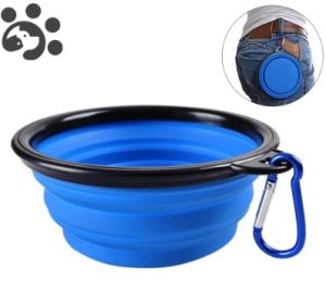 Katlanabilir Kedi Köpek Mama ve Su Kabı