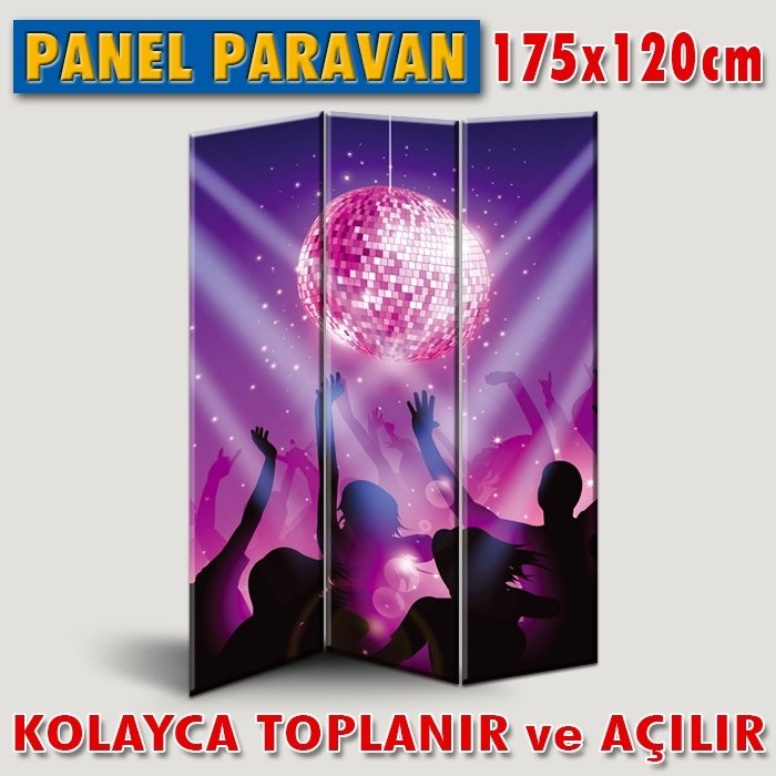 GÖRSELLİ KATLANIR PANEL BÖLME SİSTEMİ - EĞLENCE DÜNYASI