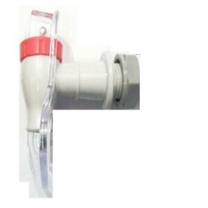 Bardak İtişiyle Su Akıtan Sıcak Ve Soğuk Elektrikli Su Sebil Musluğu Erkek Vidalı Somunlu Model