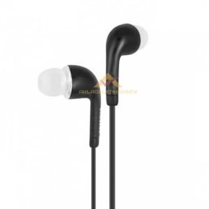 CEP TELEFONLARI İÇİN MİKROFONLU KULAKLIK SİYAH