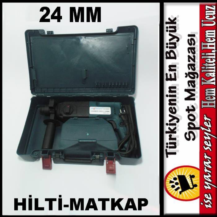 24mm DELİCİ,KIRICI,DARBELİ HİLTİ-MATKAP SETİ