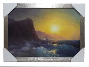 Gri Renkte 52x39cm Ebatında Ahşap Kaliteli Çerçeve