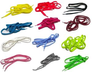 12 Farklı Canlı Renkte Sağlam Kaliteli Ucu İnce Ayakkabı Bağcığı Kopmaz ve Yırtılmaz Sağlamdır