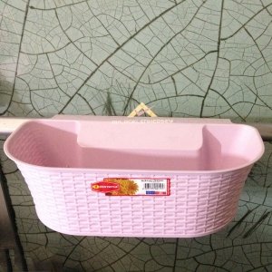 34x17x11cm BOYUTUNDA ÇOK AMAÇLI HASIR ASKILI ÇÖP KOVASI