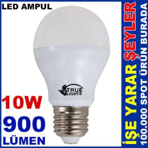 ENERJİ TASARRUFLU 10WATT 900 LÜMEN LED AMPUL