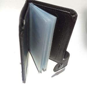 Çok Sağlam Suni Deri  20 Kartlık Kredi Kart Cüzdanı 10 cm X 8 cm