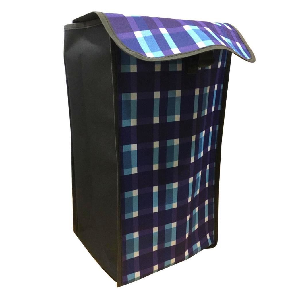 Su Geçirmez Kumaş 55x30x24 Orijinal Pazar Arabası Çantası Körüklü Sistem