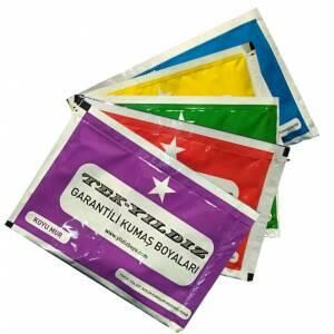 Renk Seçenekli Kuru Toz Kumaş Boyası Pamuk, Yün, Kot, Naylon İçin Kumaş Boyası