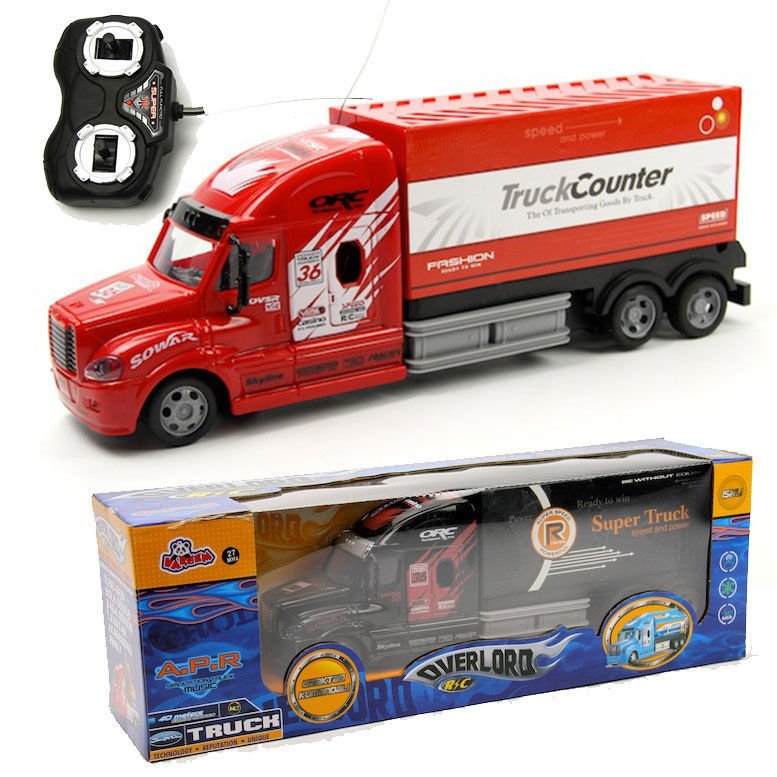 Vardem Kutulu Uzaktan Kumandalı Full Fonksiyon Işıklı Oyuncak Çekici Kamyon 40m Mesafeli