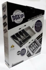 35x30x5,5 Ebatlarında Kaliteli Plastikten Büyüyen Kayar Kaşıklık Gri Renkte 5 Gözlü