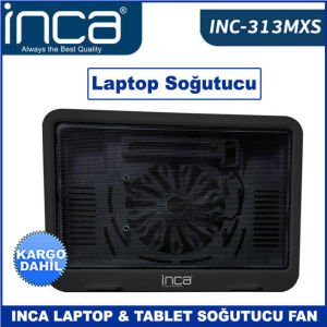 INCA INC-313 MXS Siyah 17 inch Laptop ve Tablet Soğutucu