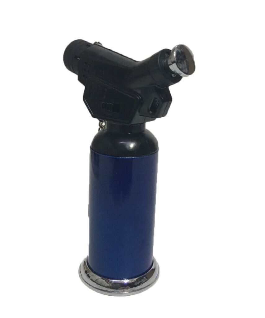 Gastorch Pürmüz Çakmak Kapaklı 1300 Derece Gazlı Pürmüz Çakmak Alev Isı Tabancası Zincirli