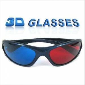 3 ADET ÜÇBOYUTLU 3D GÖZLÜK RED-CYAN,KIRMIZI MAVİ