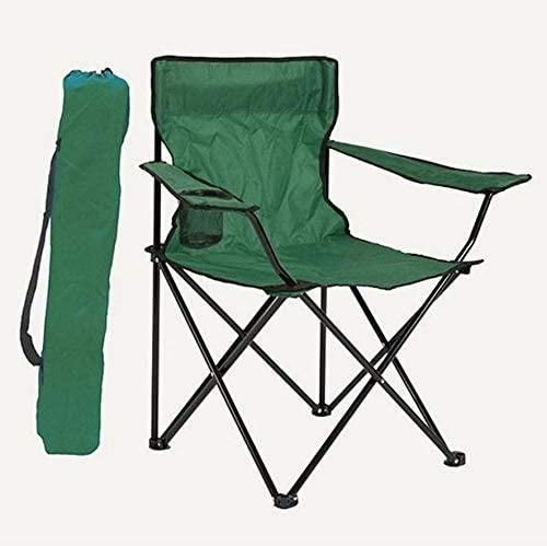 Çantalı Rejisör Koltuğu Araba Bagaj tipi Katlanır Plaj Piknik Kamp Sandalyesi Yeşil Renk