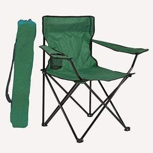 Çantalı Rejisör Koltuğu Araba Bagaj tipi Katlanır Plaj Piknik Kamp Sandalyesi Yeşil Renk