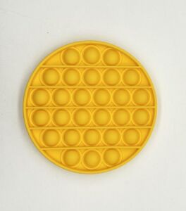 Yuvarlak Pop It Push Bubble Fidget Özel Pop Duyusal Oyuncak Zihinsel Stres - Rahatlatıcı Oyuncak