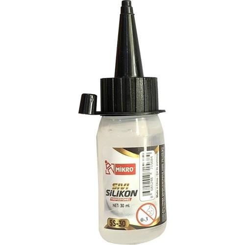 Mikro Şeffaf Sıvı Silikon 30 ml. Mükemmel Yapıştırıcı Çok Amaçlı Dolgu Maddesi Conta Her alanda kullanıma Uygun