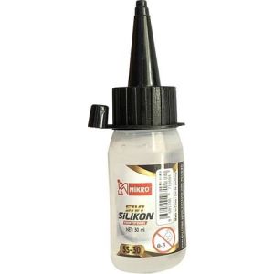 Mikro Şeffaf Sıvı Silikon 30 ml. Mükemmel Yapıştırıcı Çok Amaçlı Dolgu Maddesi Conta Her alanda kullanıma Uygun