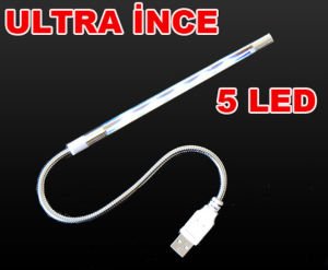 ULTRA İNCE FLEXİBLE AKROBAT GÖVDE 5 LED IŞIK