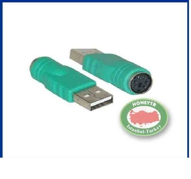 BİLGİSAYAR İÇİN PS2 USB DÖNÜŞTÜRÜCÜ ADAPTÖR
