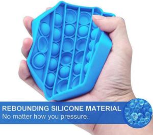 Sekizgen Pop It Push Bubble Fidget Özel Pop Duyusal Oyuncak Zihinsel Stres - Rahatlatıcı Oyuncak