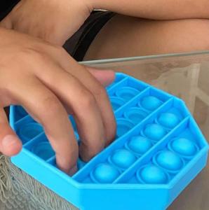 Sekizgen Pop It Push Bubble Fidget Özel Pop Duyusal Oyuncak Zihinsel Stres - Rahatlatıcı Oyuncak