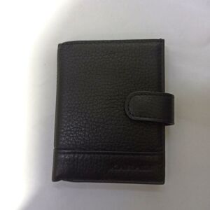 Karalı Gerçek Özel Hakiki Deri 20 Kartlık Kredi Kart Cüzdanı 10 cm X 8 cm