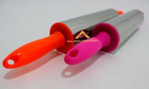 RENKLİ KROM KAPLAMA HAMUR AÇMA MERDANESİ