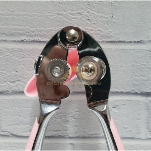 17cm Çelik Kromaj Kaplama Çevirmeli Konserve Kapağı Açacağı Sağlam Çelik Bıcaklı Konserve Açacak