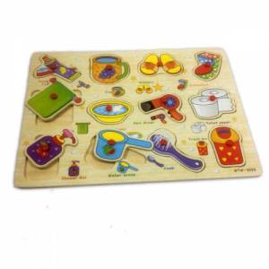 Ahşap Puzzle İngilizce Kelime Öğreten ve Zeka Geliştiren