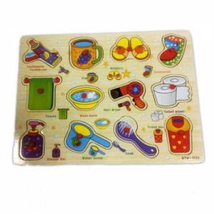 Ahşap Puzzle İngilizce Kelime Öğreten ve Zeka Geliştiren