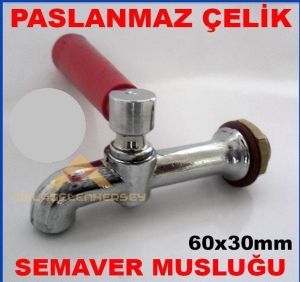 Kamp,kömürlü,odunlu semaver musluğu paslanmaz çelik MİNİ semaver musluğu küçük boy çay ocağı musluğu