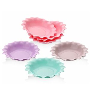 Metalik Bakır Rengi Retro Model Gökkuşağı Papatya Çerezlik 3lü paket